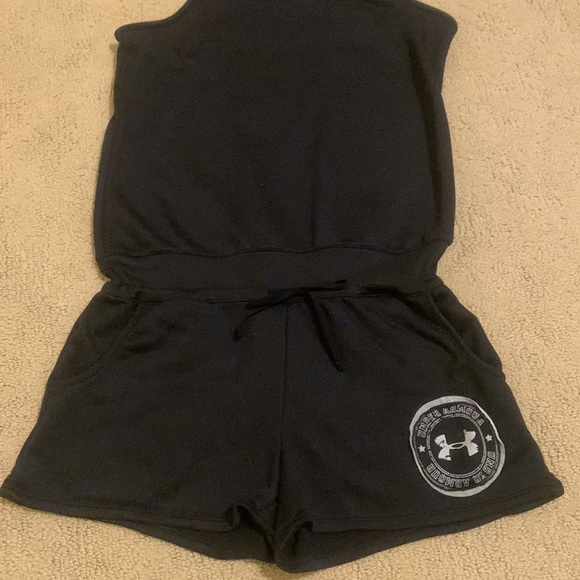 UNDER ARMOUR UA WOMENS TANK JUMPER ONE PIECE JUMPSUIT ATHLETIC OUTFIT MEDIUM - Picture 2 of 9